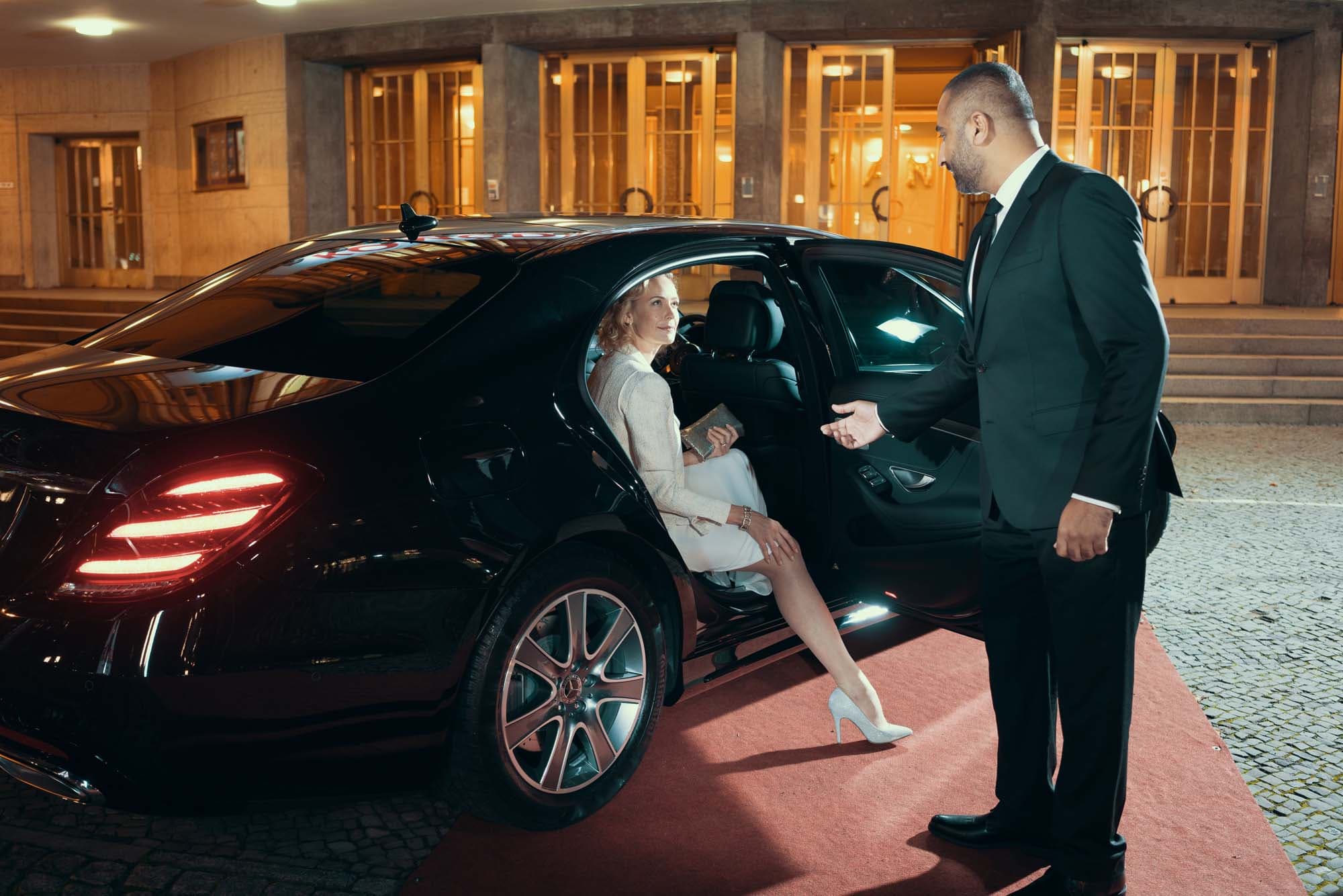 Event Pickup chauffeur service